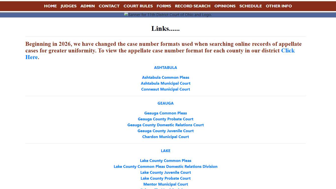 11th District Court of Appeals